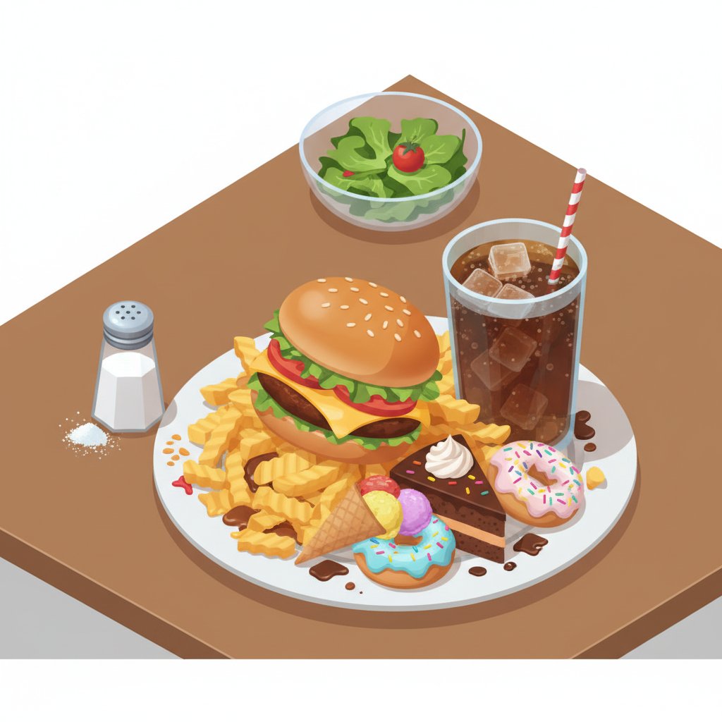 不健康な食生活