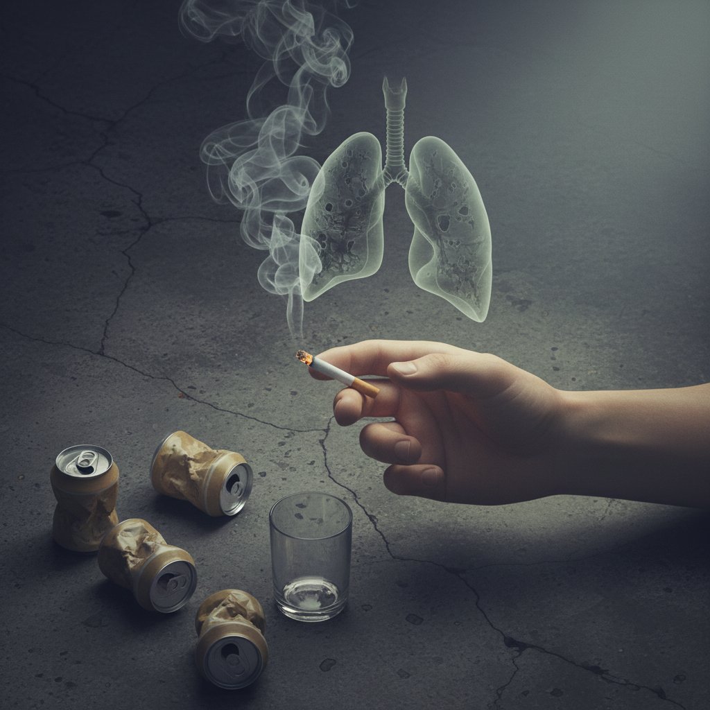 喫煙と飲酒のリスク