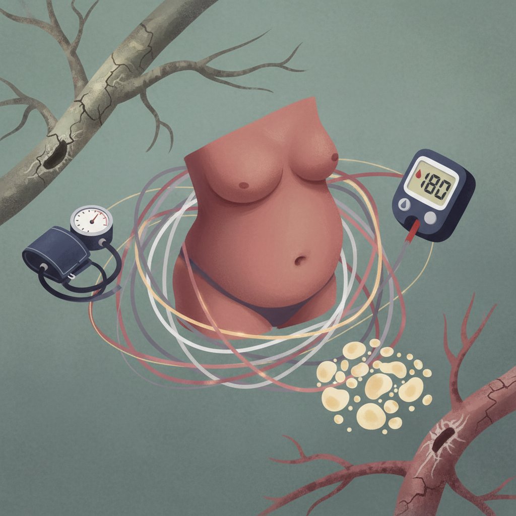 メタボリックシンドローム、内臓脂肪、動脈硬化