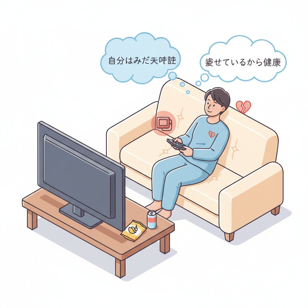 誤解、健康習慣、気づき