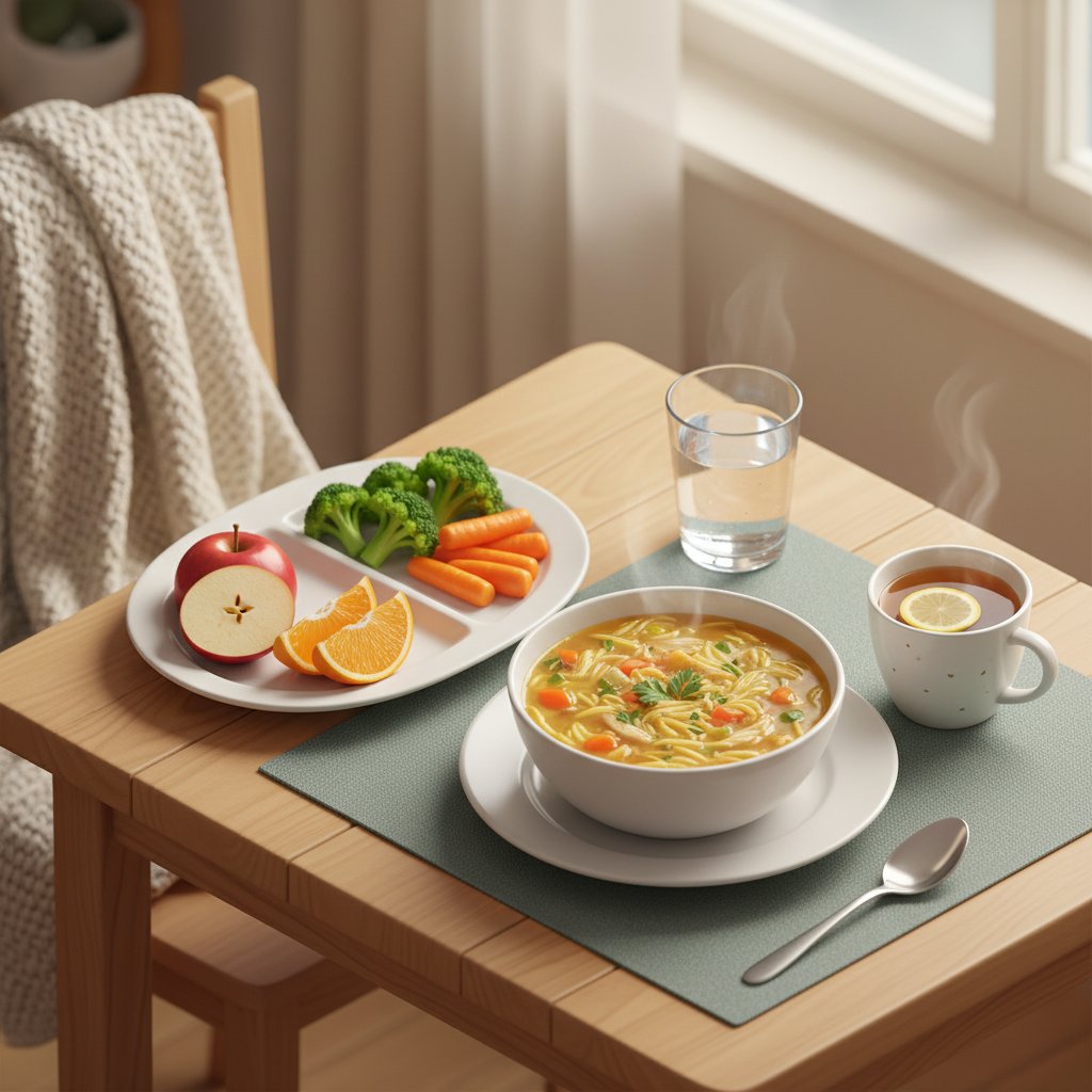 栄養満点の食事