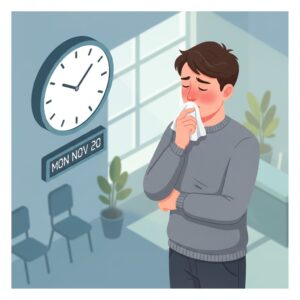 風邪で病院に行く目安