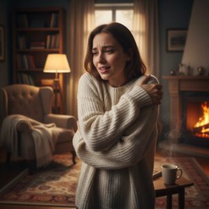 風邪の引き始めに感じる寒気