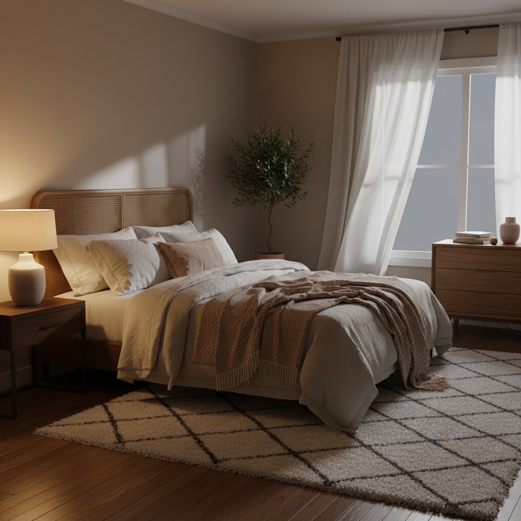 質の良い睡眠のための寝室