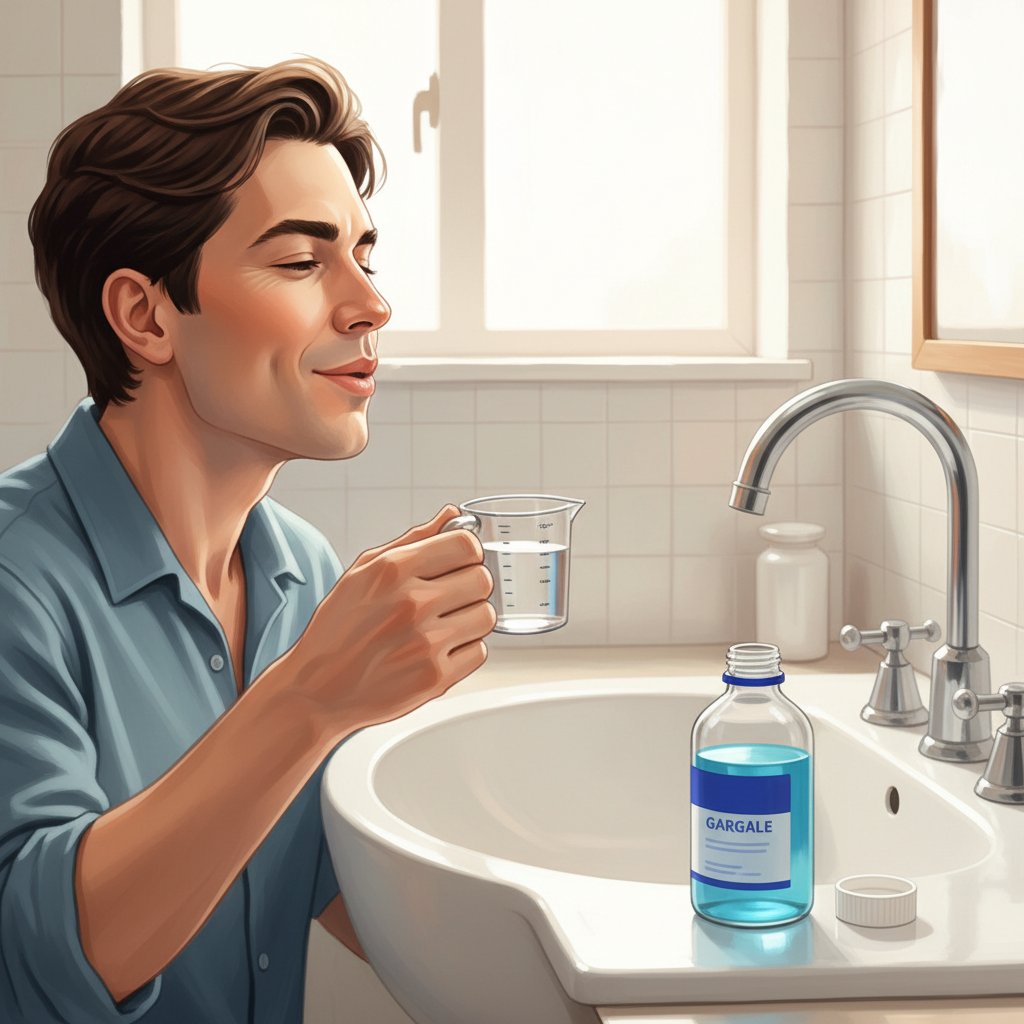 うがい薬の正しい使い方