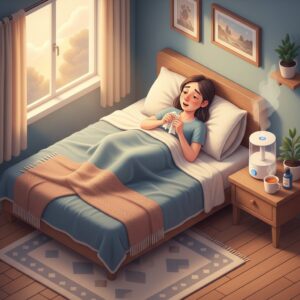 眠れない夜の風邪対策