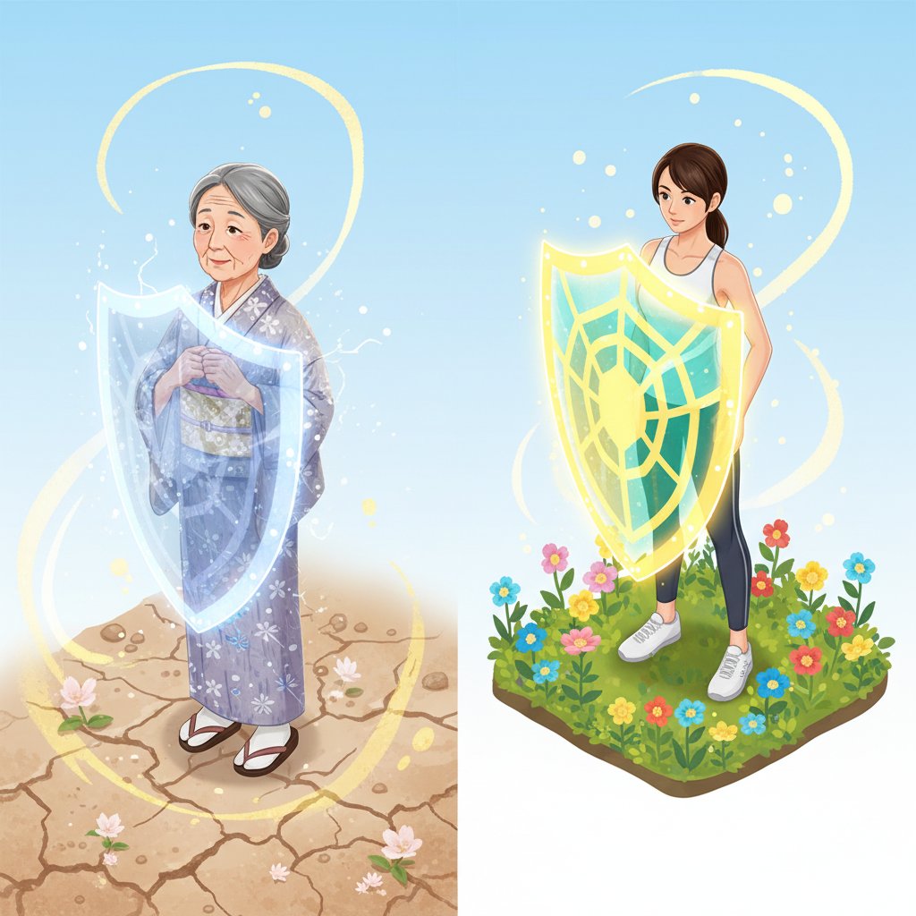 高齢者の免疫力低下