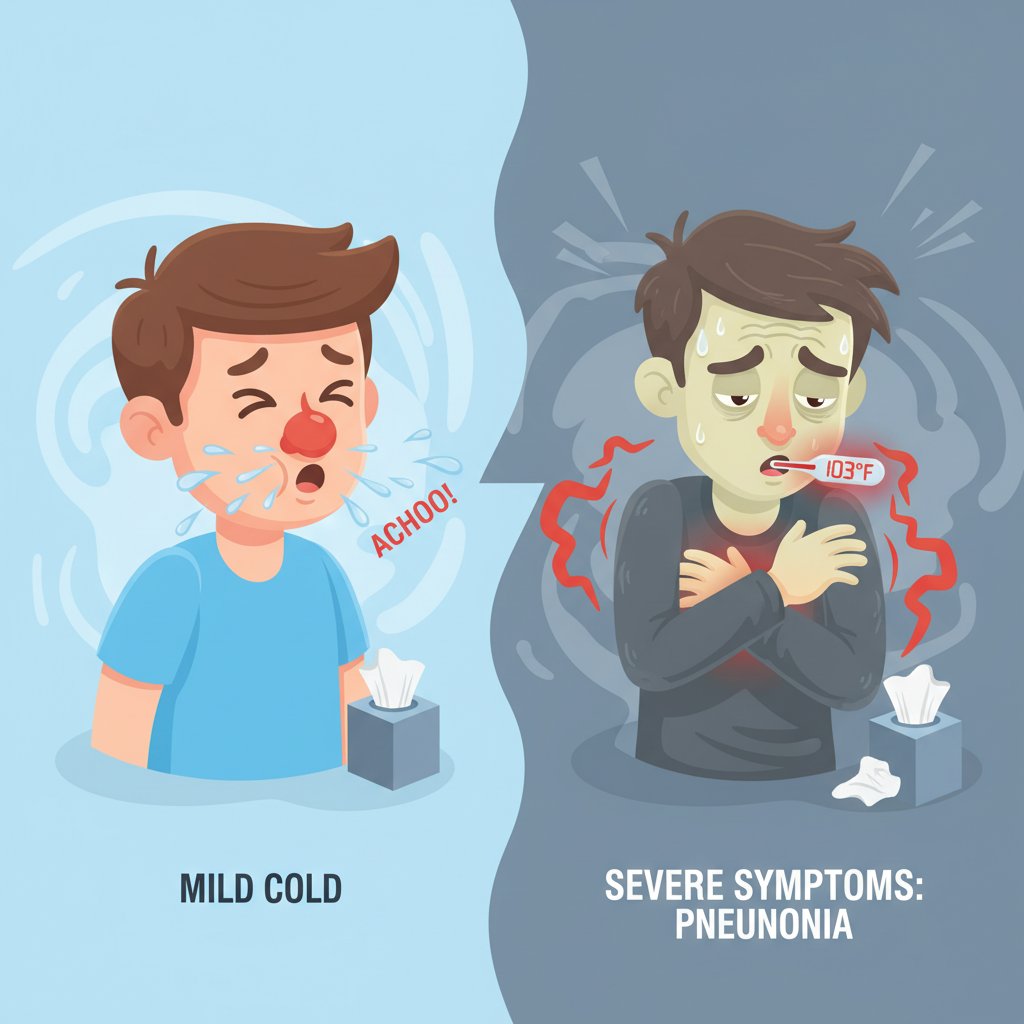 肺炎の危険なサイン