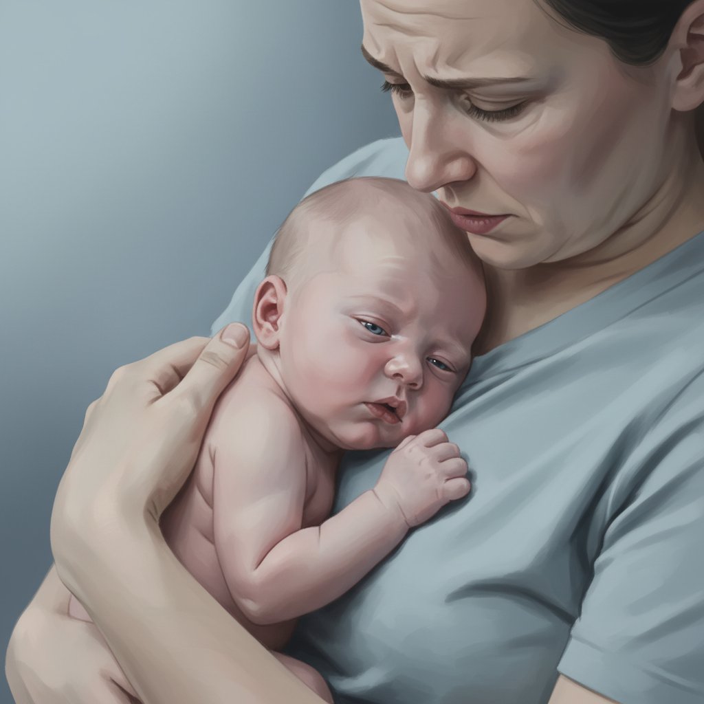 ぐったりした新生児