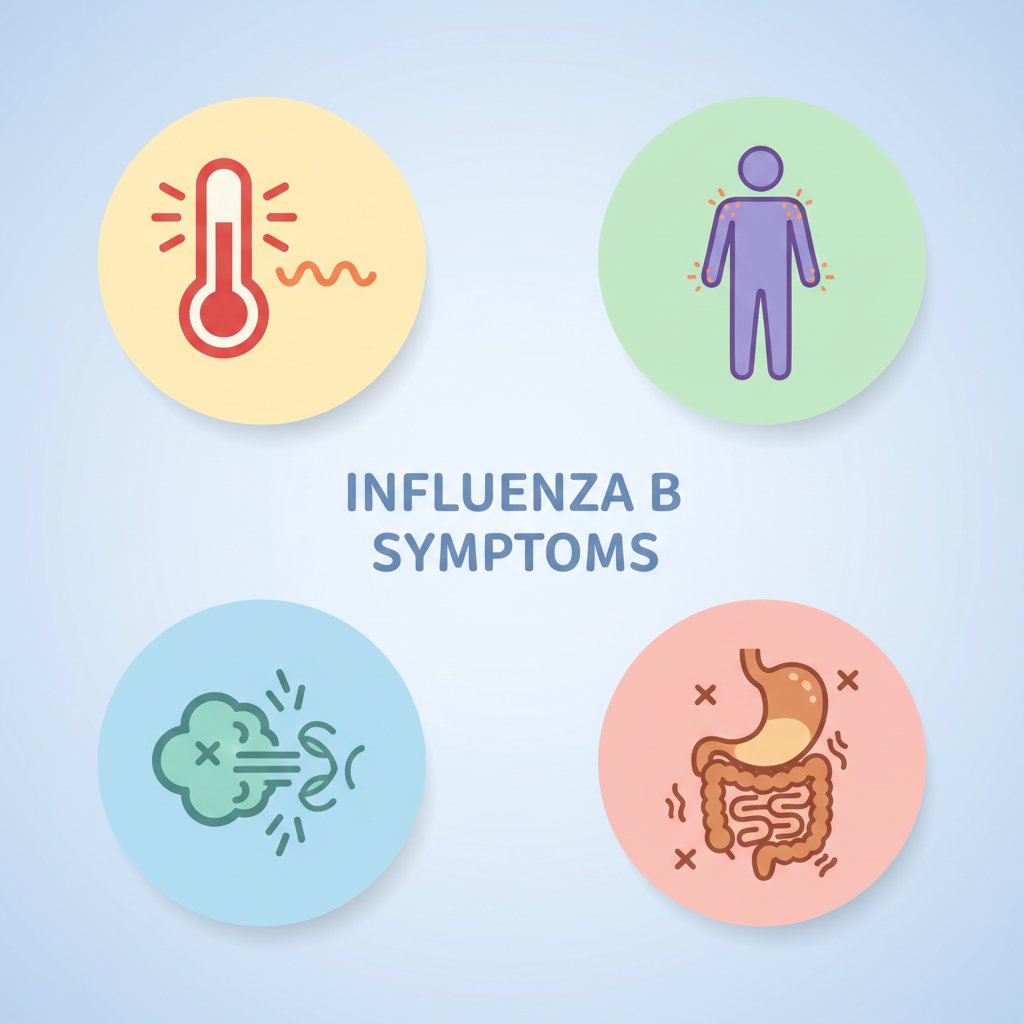 B型インフルエンザ症状