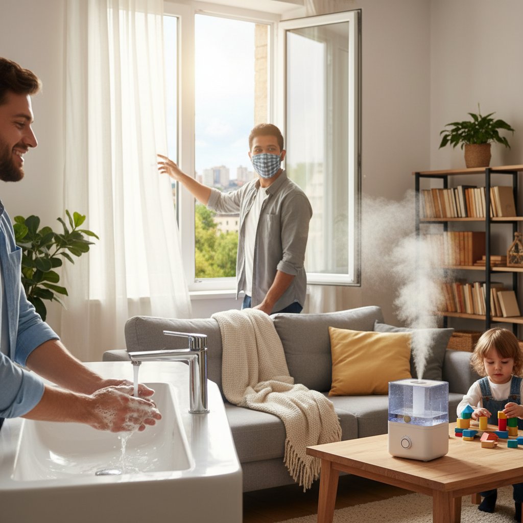 インフルエンザ予防策、免疫力